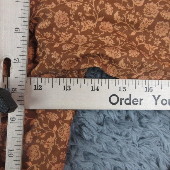 Rhythm. Swimsuit Womens Small Brown Nazare Paisley Long Sleeve 1 Piece Surf NWT - Picture 3 of 16